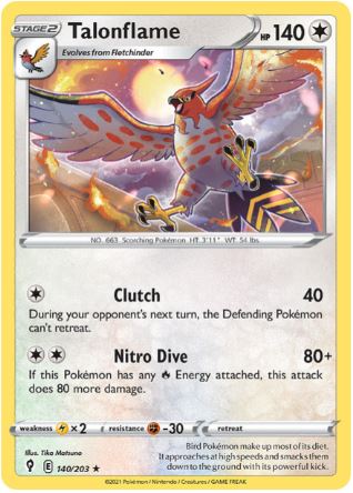 EVS140 - Talonflame (Reverse Holo)