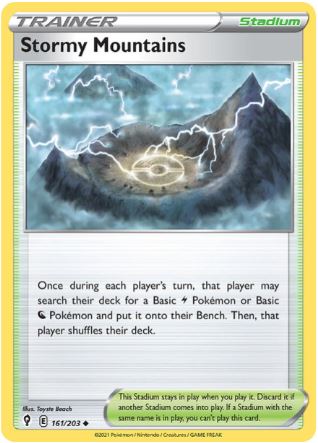 EVS161 - Stormy Mountains (Reverse Holo)