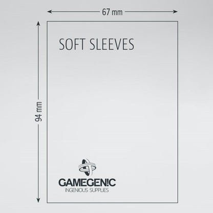 Gamegenic 100ct Soft Sleeves