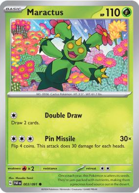 PAF003 - Maractus (Reverse Holo)