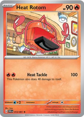 PAF013 - Heat Rotom (Holo)