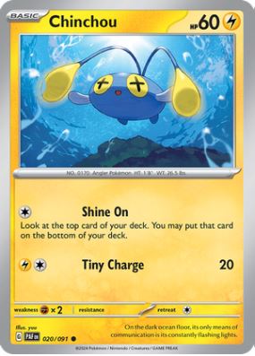 PAF020 - Chinchou (Reverse Holo)