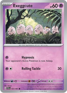 PAF023 - Exeggcute (Reverse Holo)