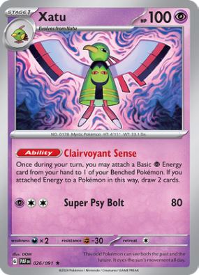 PAF026 - Xatu (Holo)