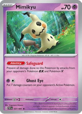 PAF037 - Mimikyu (Holo)