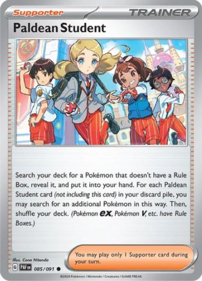 PAF085 - Paldean Student (Reverse Holo)