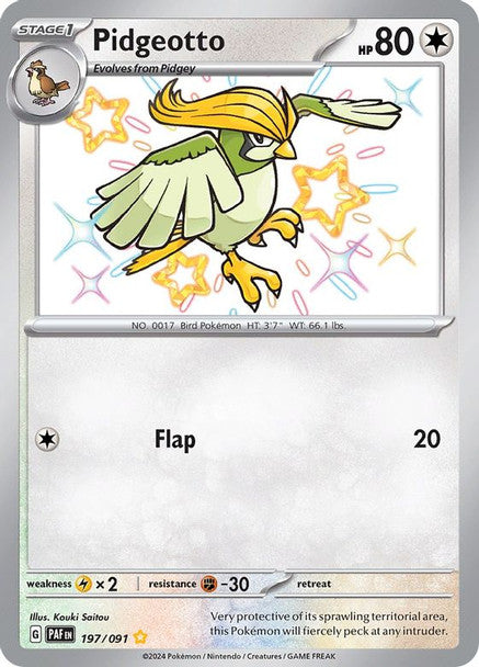 PAF197 - Pidgeotto