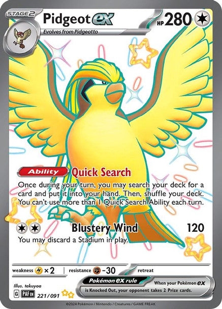 PAF221 - Pidgeot ex