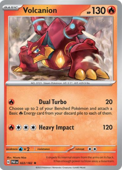 PAR022 - Volcanion (Holo)