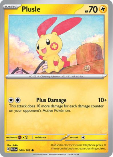 PAR060 - Plusle (Reverse Holo)