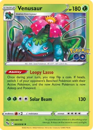 PG003 - Venusaur (Holo)