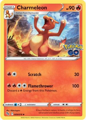 PG009 - Charmeleon (Reverse Holo)