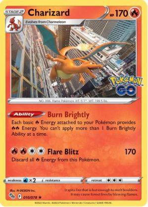 PG010 - Charizard (Holo)