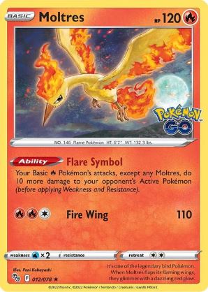 PG012 - Moltres (Holo)