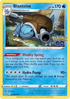 PG017 - Blastoise (Holo)