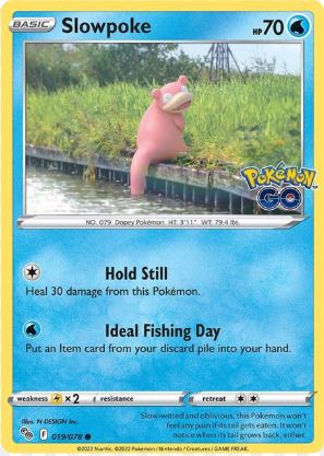 PG019 - Slowpoke (Reverse Holo)