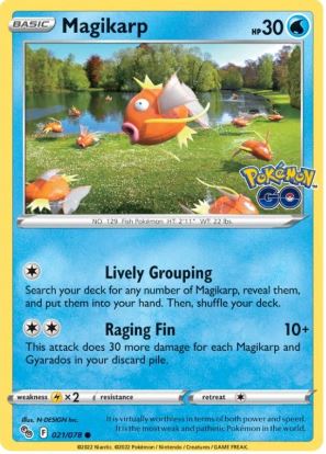 PG021 - Magikarp (Reverse Holo)