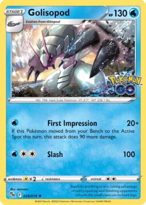 PG026 - Golisopod (Holo)