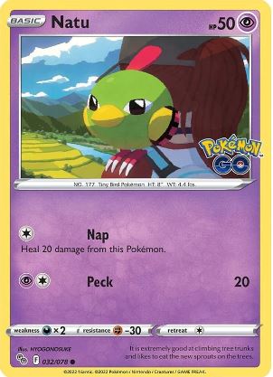 PG032 - Natu (Reverse Holo)