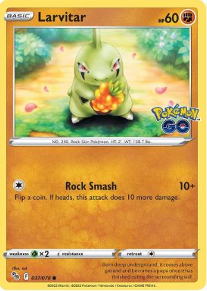 PG037 - Larvitar (Reverse Holo)