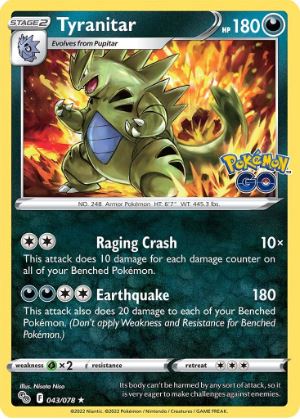 PG043 - Tyranitar (Holo)