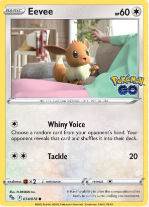 PG054 - Eevee (Reverse Holo)