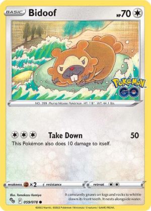 PG059 - Bidoof