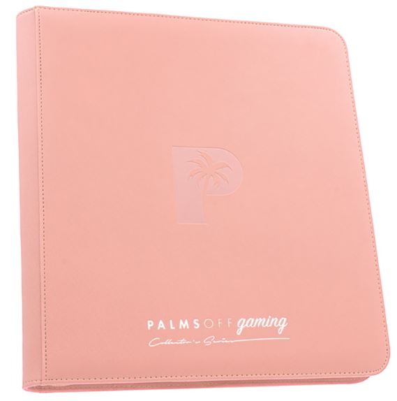 Palms Off Collector’s Series 12 Pocket Zip Binder – PINK