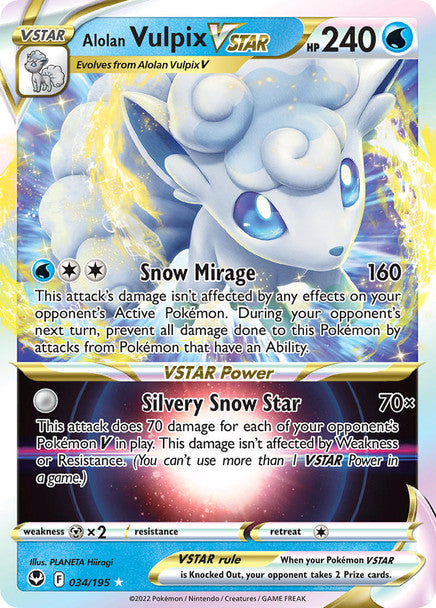 ST034 - Alolan Vulpix VSTAR