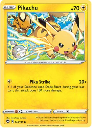 ST049 - Pikachu (Reverse Holo)