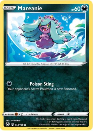 ST114 - Mareanie (Reverse Holo)