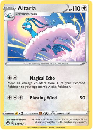 ST143 - Altaria (Reverse Holo)