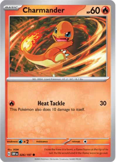 SVOF026 - Charmander (Reverse Holo)