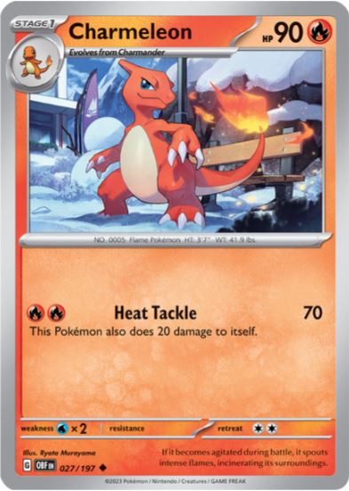 SVOF027 - Charmeleon (Reverse Holo)