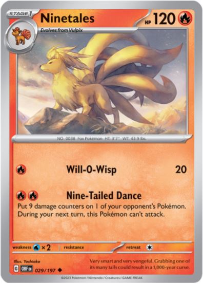 SVOF029 - Ninetales (Reverse Holo)