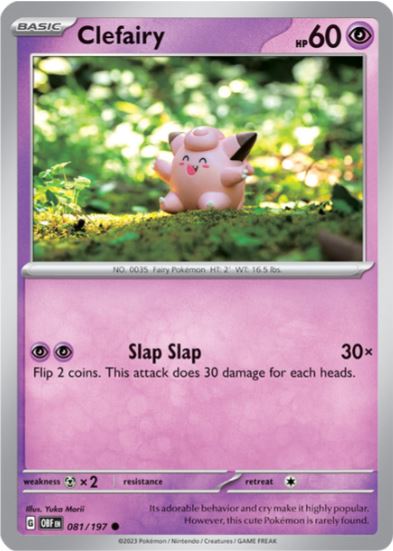 SVOF081 - Clefairy (Reverse Holo)