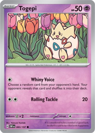 SVOF083 - Togepi (Reverse Holo)