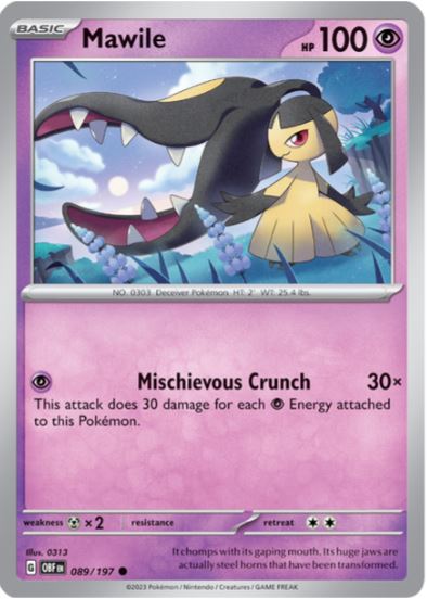 SVOF089 - Mawile (Reverse Holo)