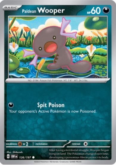 SVOF126 - Paldean Wooper (Reverse Holo)