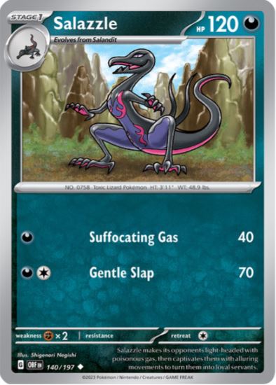 SVOF140 - Salazzle (Reverse Holo)