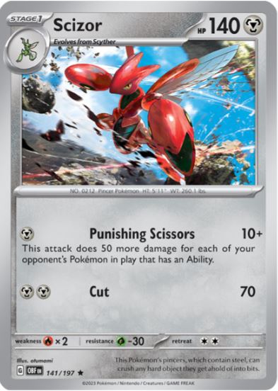 SVOF141 - Scizor (Holo)