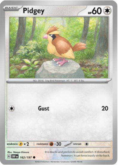 SVOF162 - Pidgey (Reverse Holo)