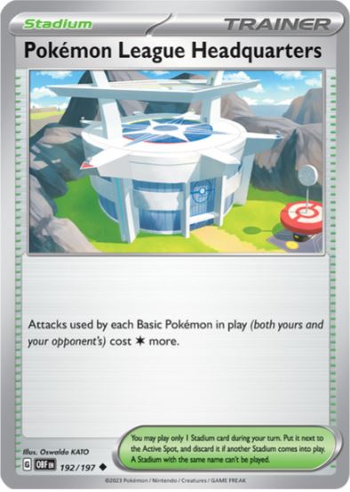 SVOF192 - Pokemon League Headquarters (Reverse Holo)