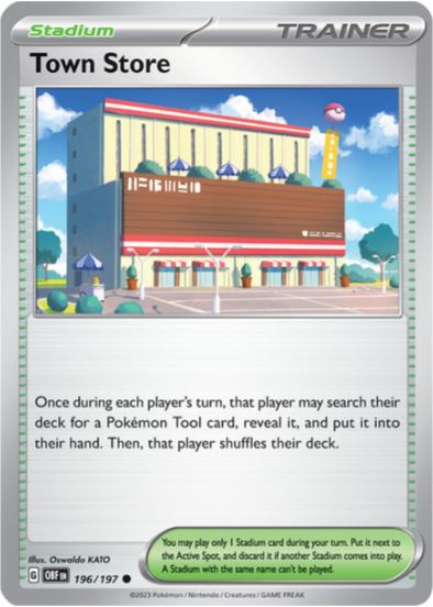 SVOF196 - Town Store (Reverse Holo)