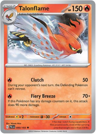 PE030 - Talonflame (Reverse Holo)