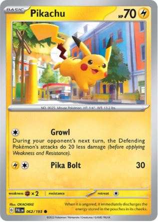 PE062 - Pikachu (Reverse Holo)