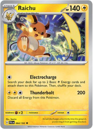 PE064 - Raichu (Reverse Holo)