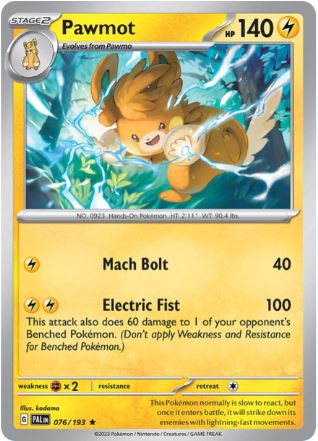 PE076 - Pawmot (Reverse Holo)