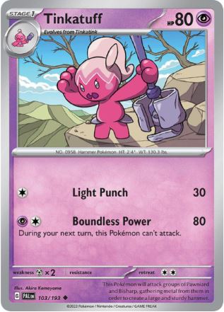 PE103 - Tinkatuff (Reverse Holo)