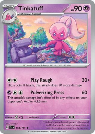 PE104 - Tinkatuff (Reverse Holo)